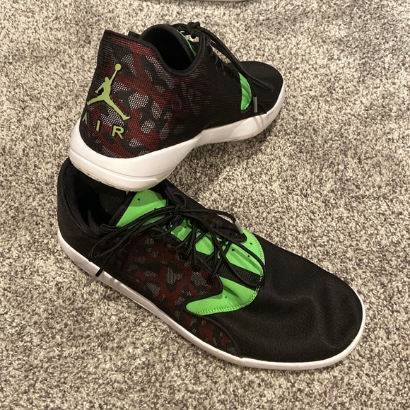 Nike Other - Nike Mens Air Jordan Eclipse Neon Green & Black Basketball Shoes size 13